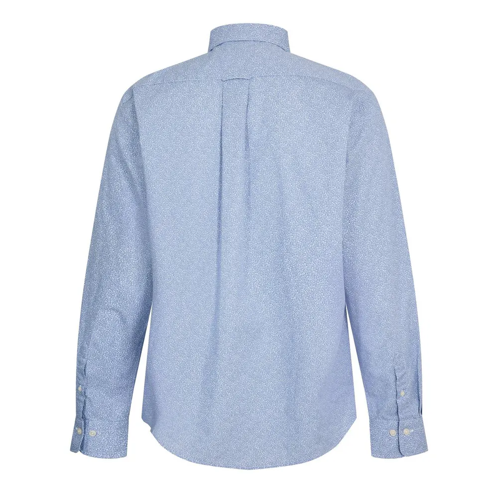 Gant Men's Poplin All Over Print Long Sleeve Shirt detail 2