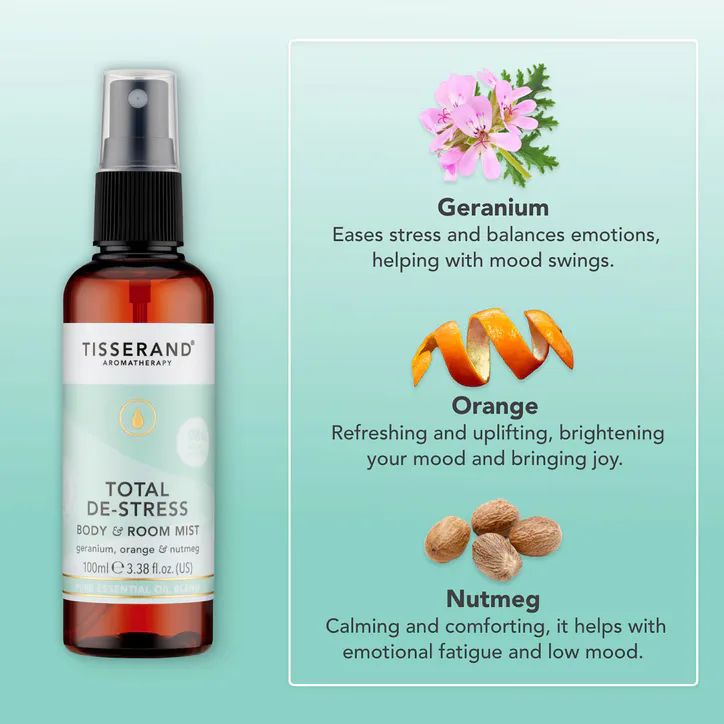 Tisserand Total De-Stress Moodfix Mist 100ml detail 3