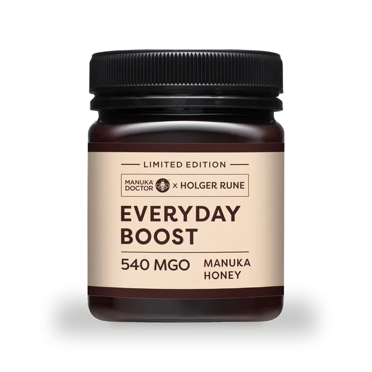 Manuka Doctor x Holger Rune 540 MGO Manuka Honey 250g – Food & Drink > Honey, Jams & Spreads > Manuka Honey