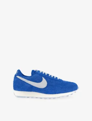For Him Daybreak Suede Trainers - EUR 41 / 7 UK MEN in HYPER ROYAL PHOTON D – Mens | Trainers | Lace up trainers