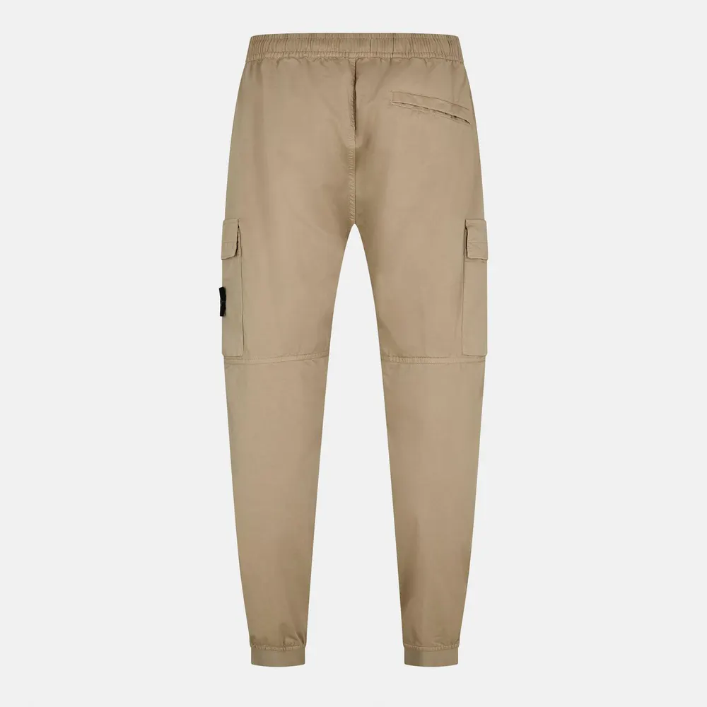Stone Island Satin Cargo Trousers detail 2
