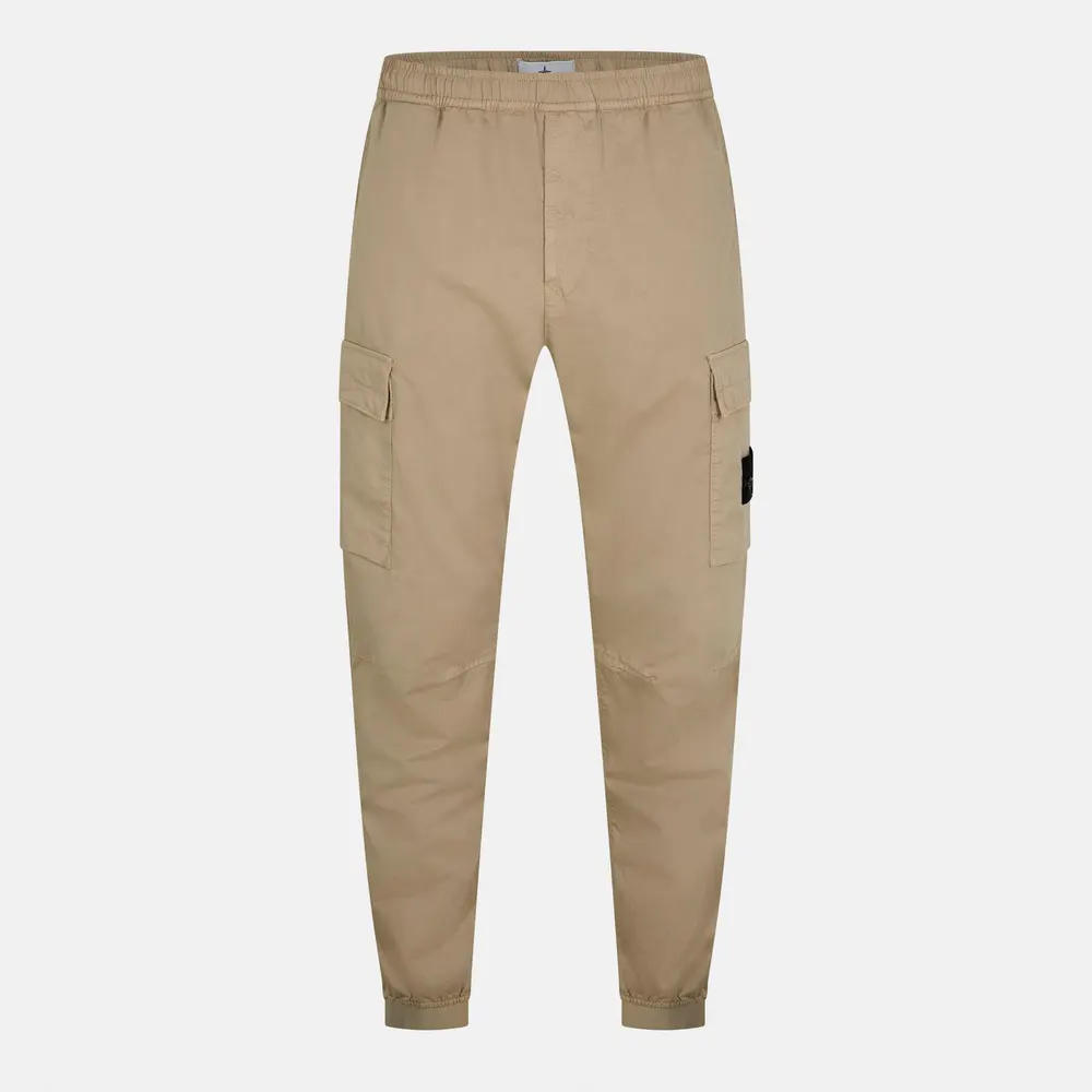 Stone Island Satin Cargo Trousers