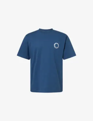 DAILY PAPER Orbit Drift Graphic-Print Cotton T-Shirt