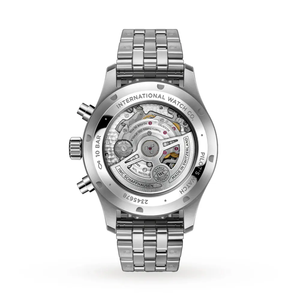 IWC Pilot's Watch Chronograph 43mm in Blue, additional product view 2