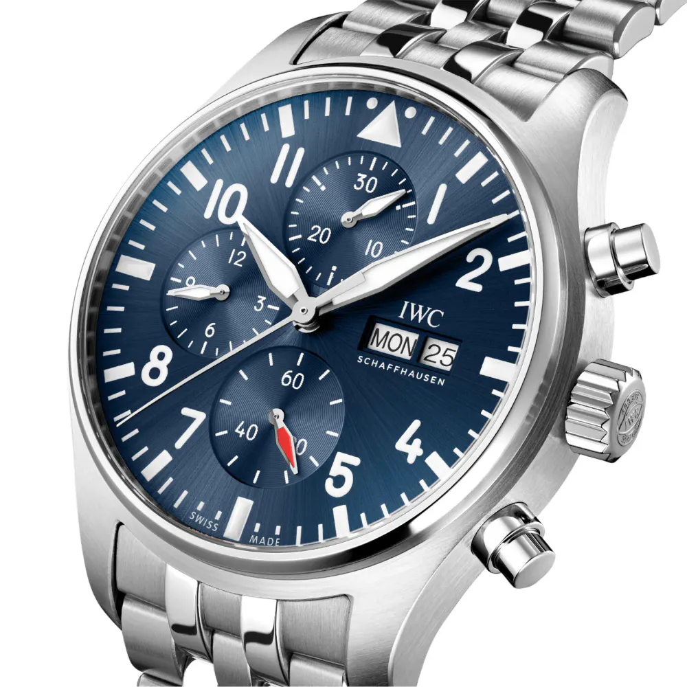IWC Pilot's Watch Chronograph 43mm in Blue, additional product view 3