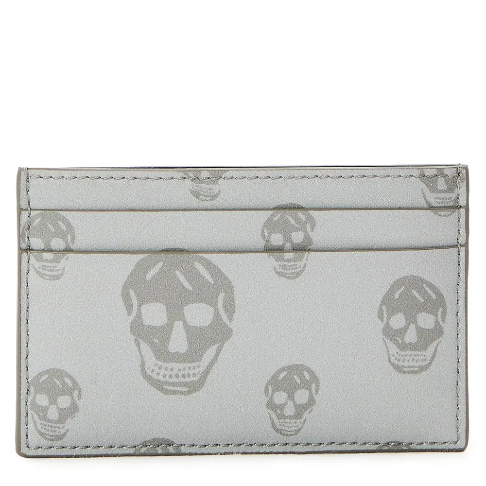 Alexander McQueen Men's Alex Skull Card Holder detail 2