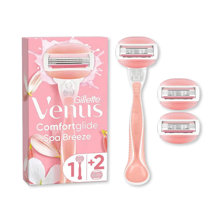 Venus Spa Breeze Razor + 3 Blades detail 2