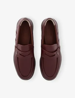 ADIDAS Handball Spezial Leather Loafers - 4.5 in FOX BROWN DARK BROWN, additional product view 2
