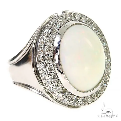 PIA - For Him GEMSTONES Silver Opal Ring 67358 in 7.5 – Ring