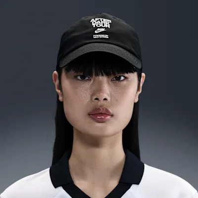 Nike After Dark Tour Unstructured Dri-FIT Club Cap - Black/Reflective Silver