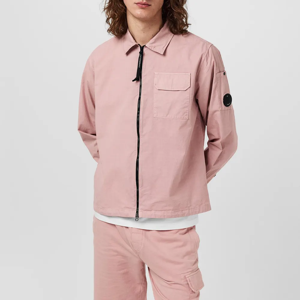 CP Company Men's Gabardine Lens Cotton Long Sleeve Overshirt detail 3
