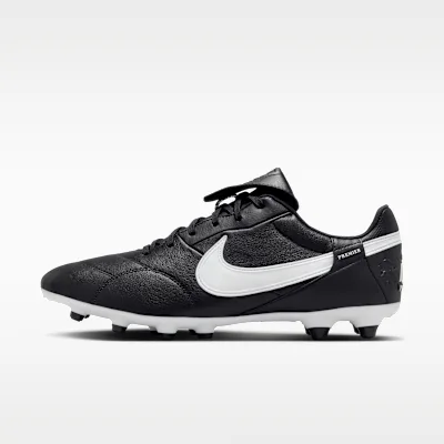 Nike Premier 3 Firm-Ground Low-Top Football Boot - Black/White in Black/White – Nike men's and unisex