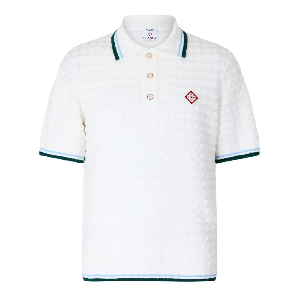 Casablanca Casa Boucle SS Polo Sn64