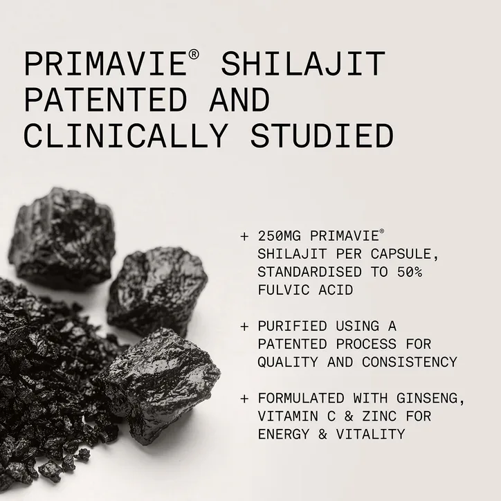 Zenutra Primavie Shilajit - 60 caps, additional product view 3
