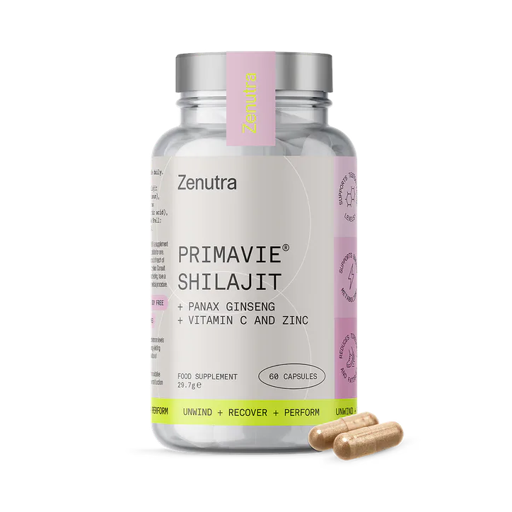 Zenutra Primavie Shilajit - 60 caps – Vitamins & Supplements