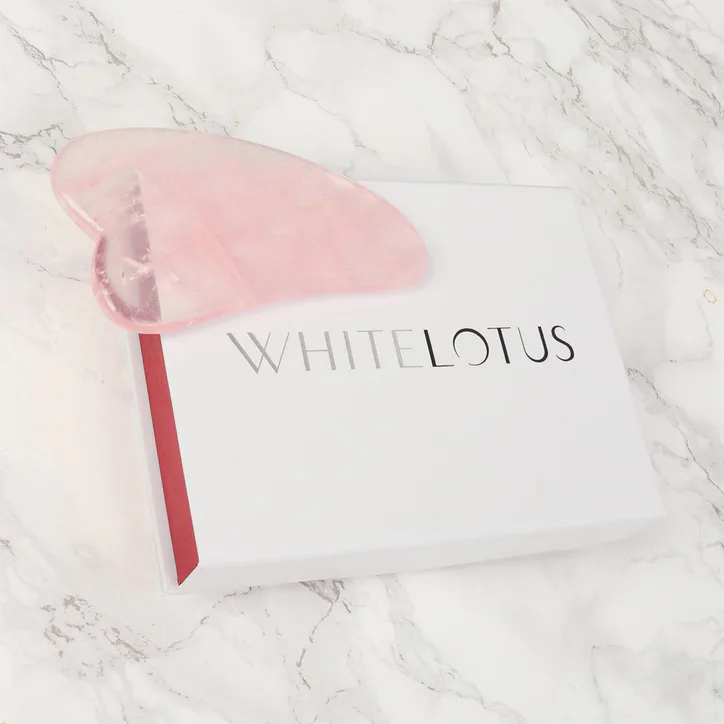 White Lotus Beauty Genuine Crystal Gua Sha Chemical Free Rose Quartz, additional product view 3