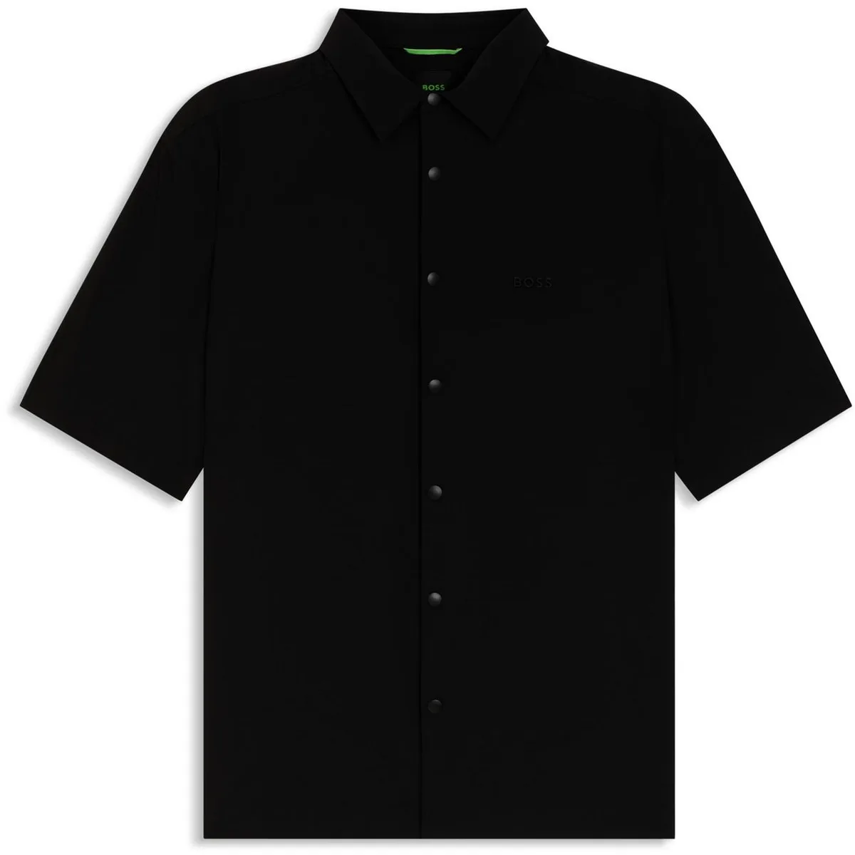 Boss Men's Plain Short Sleeve Shirt
