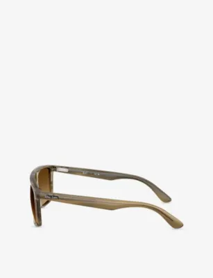RAY-BAN RB2222 Square-Frame Acetate Sunglasses detail 3
