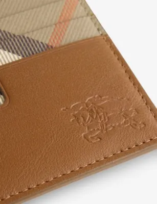 BURBERRY Sandon Tall Leather Cardholder detail 2