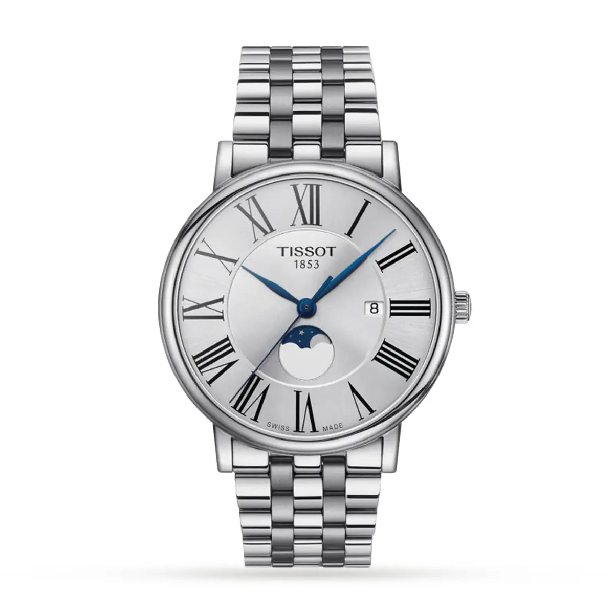 Tissot Carson 40mm Mens Watch Silver