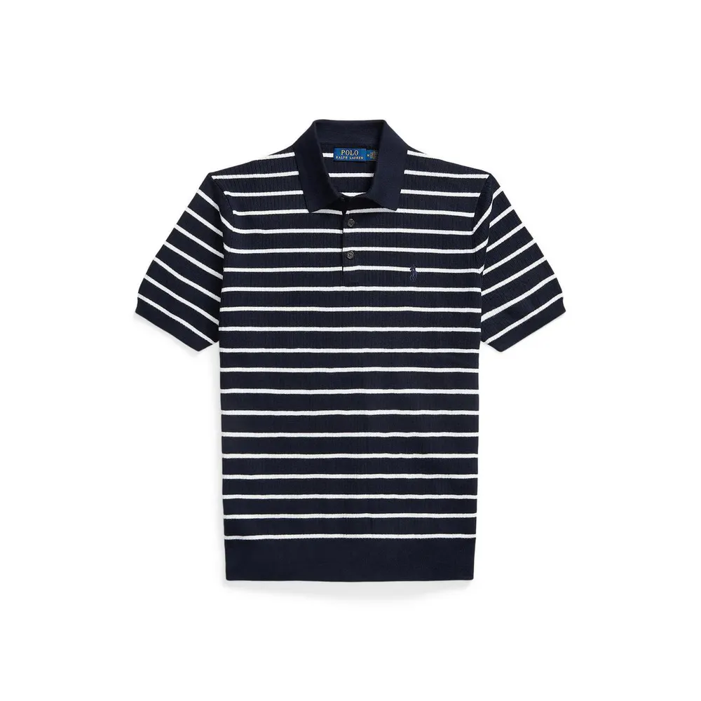 Polo Ralph Lauren Men's Knitted Short Sleeve Polo Shirt