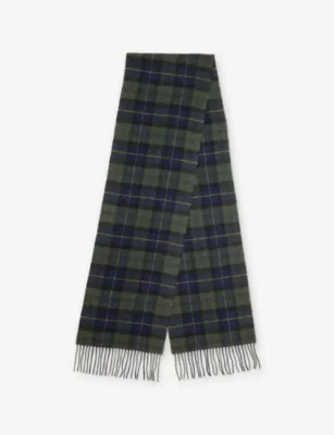 BARBOUR Tartan Wool Scarf