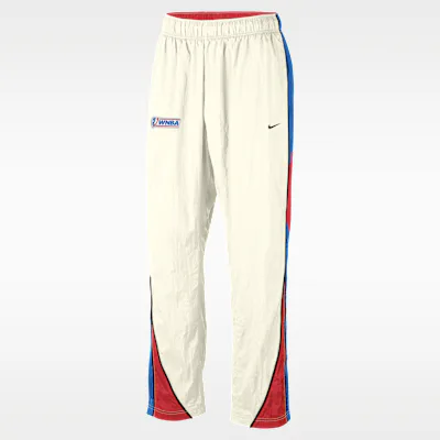 Nike WNBA Legends Nike Basketball Woven Tearaway Trousers - Sail/Action Red/Light Photo Blue/Black