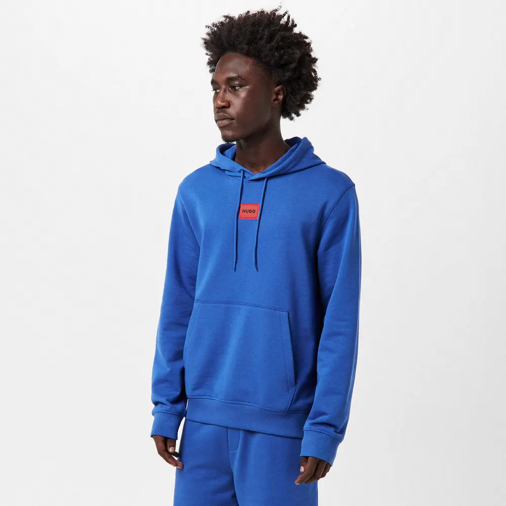 Hugo Mens HUGO Daratschi Drawstring Hoodie - Contemporary Streetwear Design detail 3