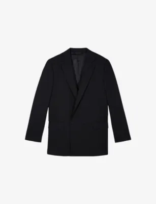 THE KOOPLES Double-Breasted Notch-Lapel Wool Blazer
