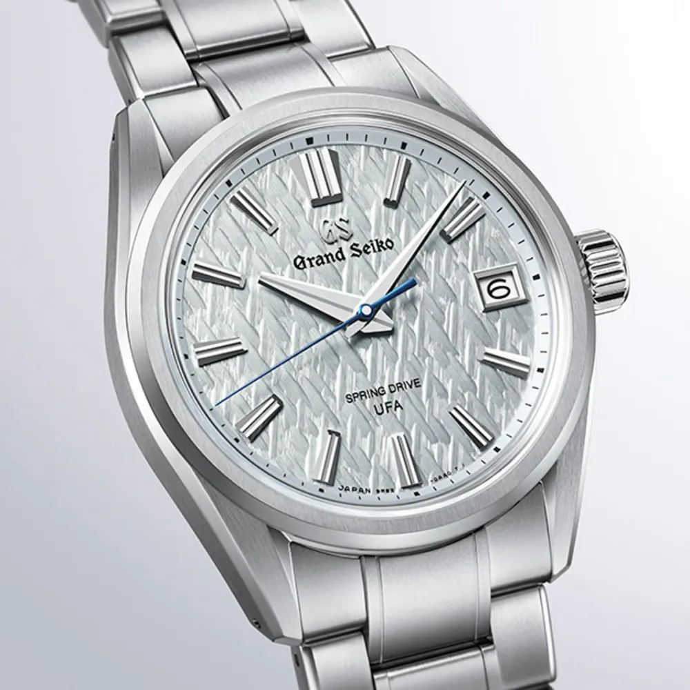 Grand Seiko Evolution 9 Spring Drive U.F.A detail 2