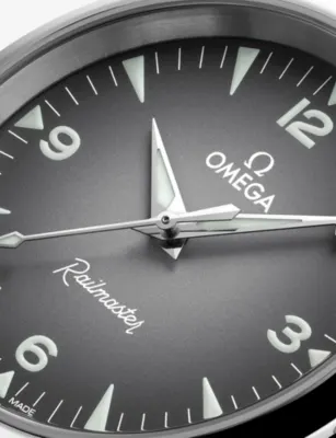 OMEGA Seamaster Railmaster Stainless-Steel Automatic Watch 38mm detail 2