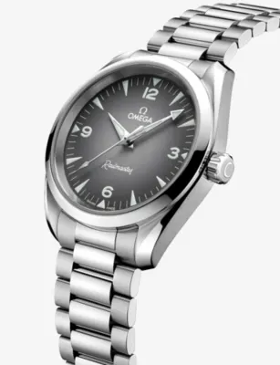 OMEGA Seamaster Railmaster Stainless-Steel Automatic Watch 38mm detail 3