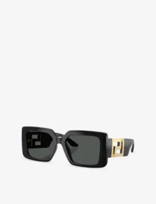 VERSACE VE4505U Square-Frame Acetate Sunglasses detail 3