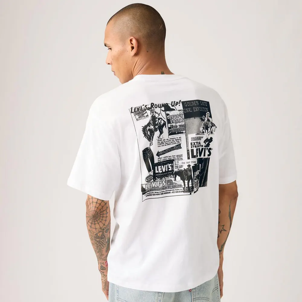 Levis Men's Vintage Graphic Cowboy T-Shirt detail 3