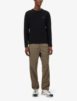 STONE ISLAND Ghost Patch Long-Sleeve Cotton T-Shirt detail 2