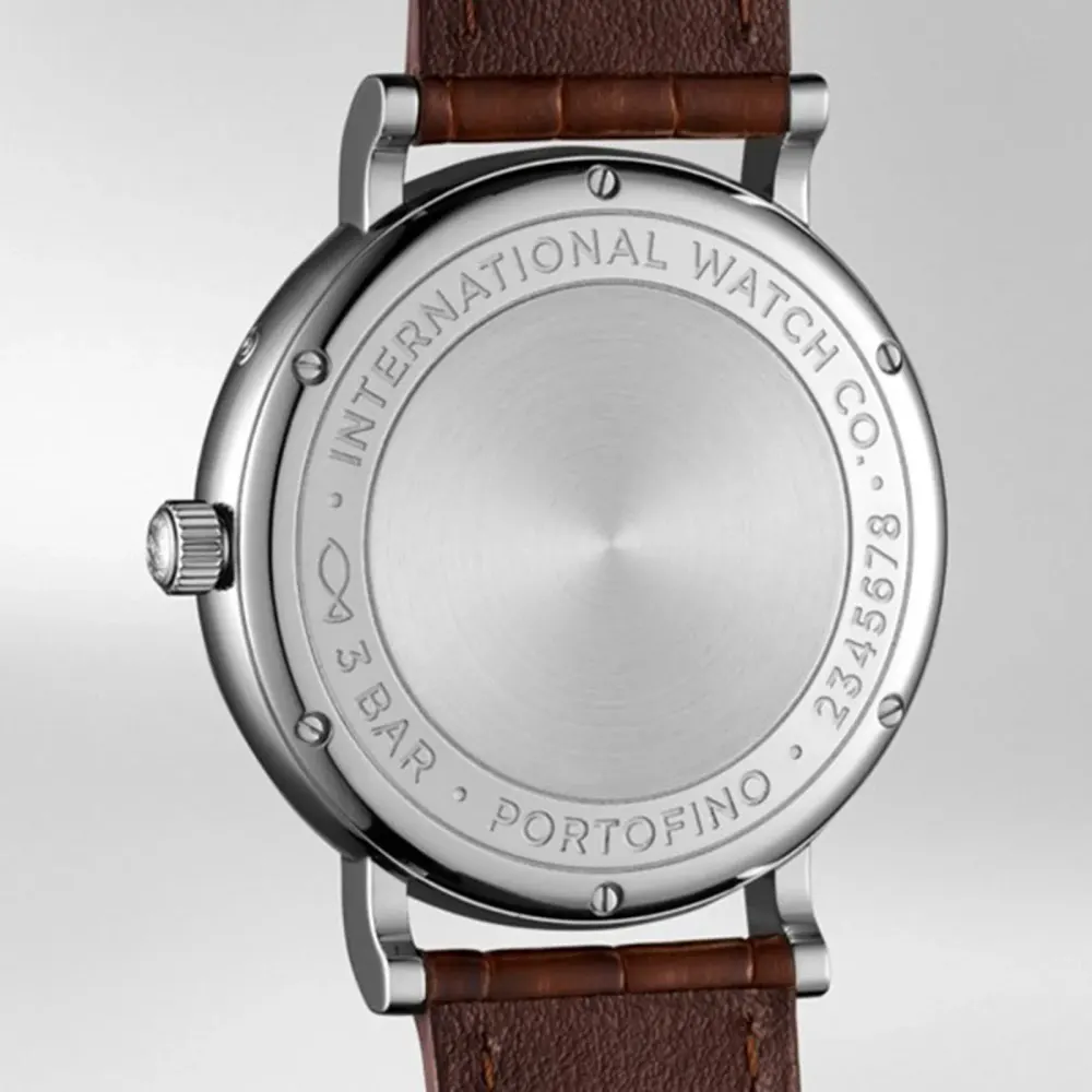 IWC Portofino Automatic Moon Phase 40mm Mens Watch in Silver, additional product view 2