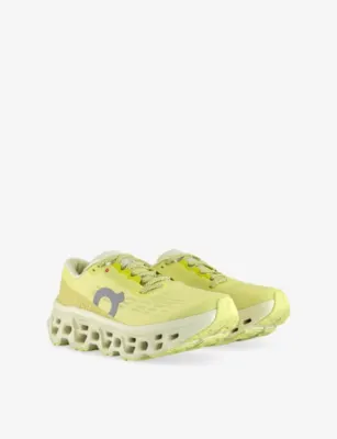 ON Cloudmonster 3 Mesh Trainers - EUR 41 / 7 UK MEN in LIMELIGHT SEEDLING, additional product view 3