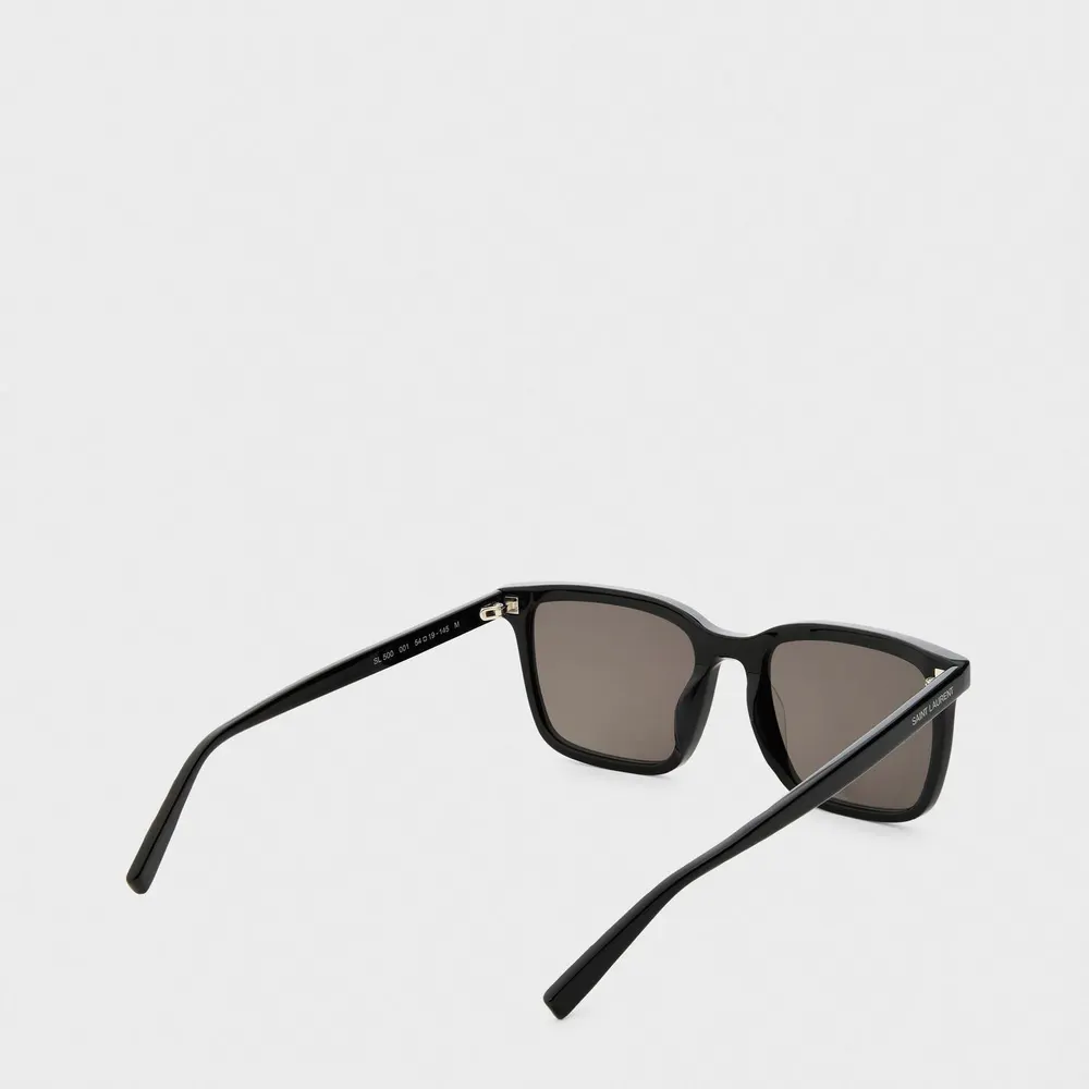 Saint Laurent Saint Laurent SL 500 Mens Square-Frame Sunglasses detail 2