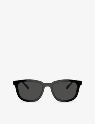 PRADA PR A21S Square-Frame Acetate Sunglasses