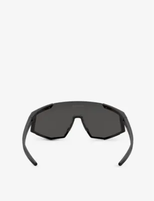 PRADA LINEA ROSSA PS 04WS Pillow-Frame nylon sunglasses detail 2