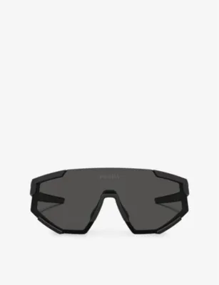 PRADA LINEA ROSSA PS 04WS Pillow-Frame nylon sunglasses