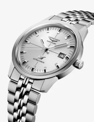 LONGINES Ultra-Chron Classic Stainless-Steel Automatic Watch 40mm in STAINLESS STEEL, additional product view 2