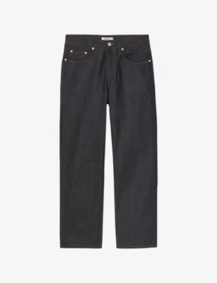 SANDRO Regular-Fit Straight-Leg Jeans