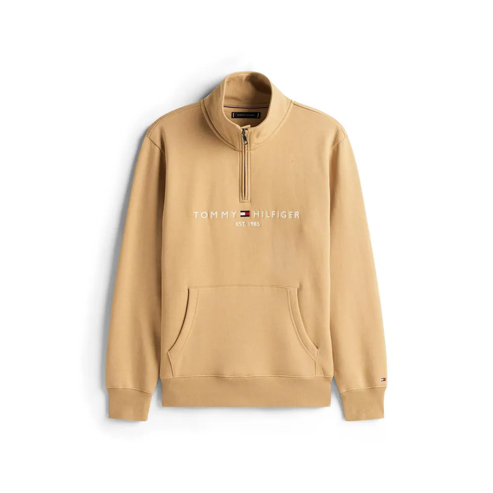 Tommy Hilfiger Logo Mockneck Sweatshirt