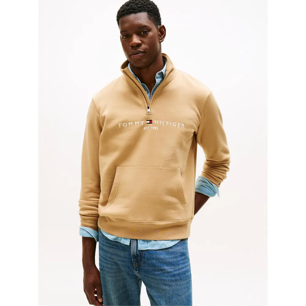 Tommy Hilfiger Logo Mockneck Sweatshirt detail 2