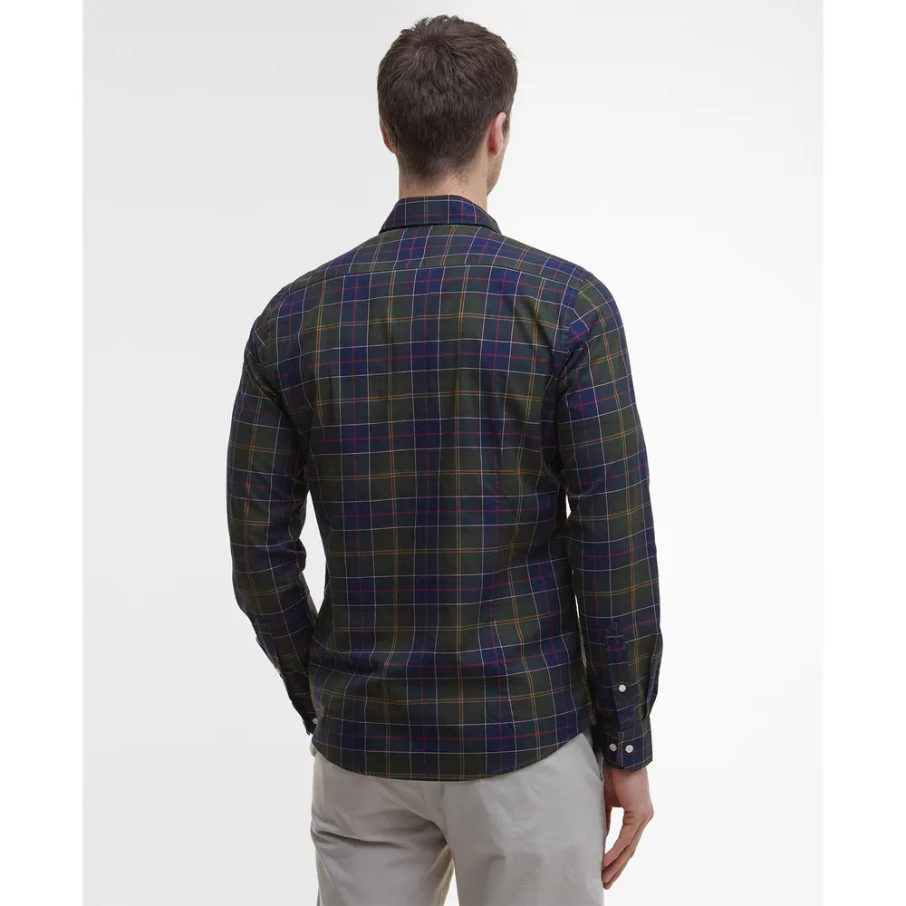 Barbour Wetheram Long Sleeve Tartan Shirt detail 3