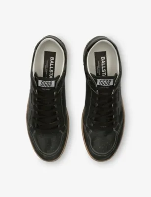 GOLDEN GOOSE Ballstar Nappa 36105 Leather Trainers - EUR 40 / 6 UK MEN in BLK/OTHER, additional product view 2