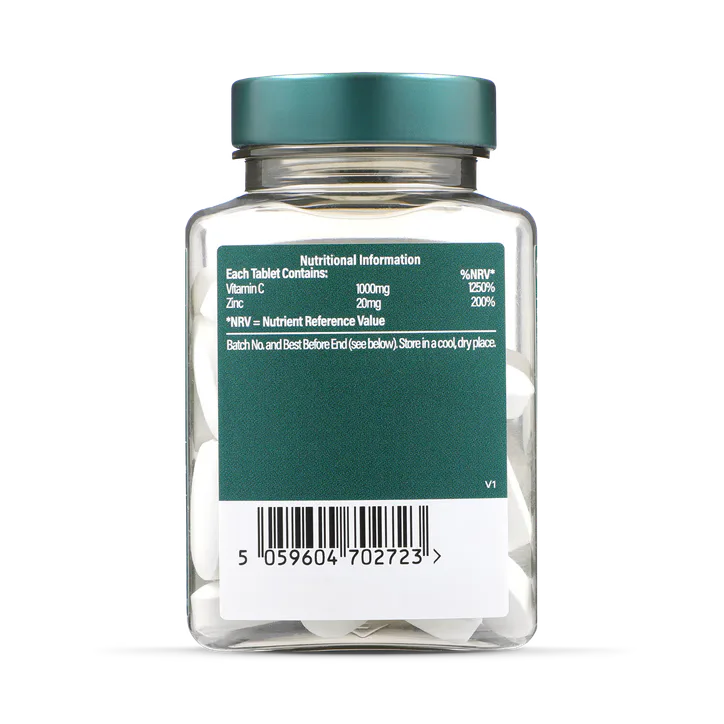 For Him Vitamin C & Zinc 60 Tablets detail 3