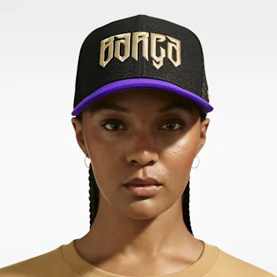 Nike F.C. Barcelona 25/26 Nike Arobill C99 Cap Away - Black/Field Purple/Metallic Gold