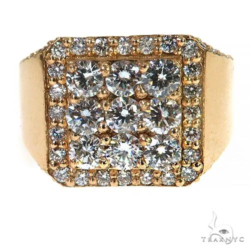AHMED - For Him CVD 3x3 Diamond Ring 68033 in Rose / 8 – Ring